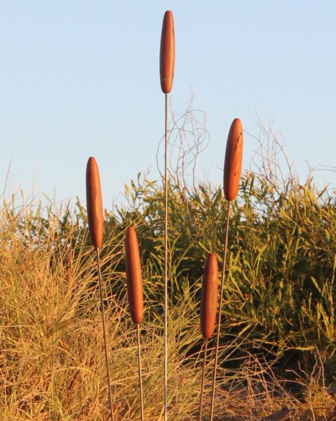 Carved Bullrushers