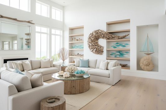 How to Style Coastal-Inspired Sculptures in Your Home